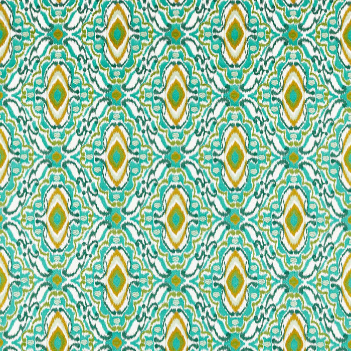 Harlequin Ixora Emerald/Palm/Chartreuse 133890 Fabric Sample HQN2133890