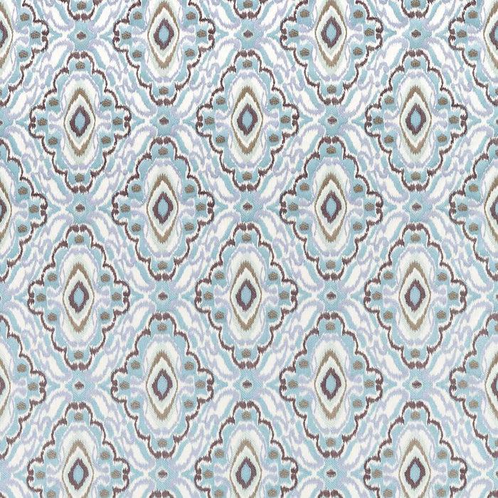 Harlequin Ixora Sky/Seaglass/Sketched 133891 Fabric Sample HQN2133891