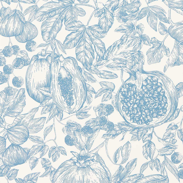 Harlequin Melograno Celestial/Fig Blossom Wallpaper Sample HQN3112924