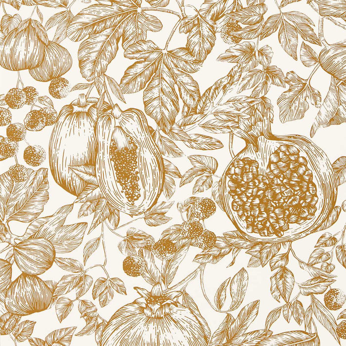 Harlequin Melograno Gold/Awakening Wallpaper Sample HQN3112925