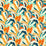 Harlequin Calathea Azul/Onsen/French Ochre/Paprika Velvet Fabric HQN3121138