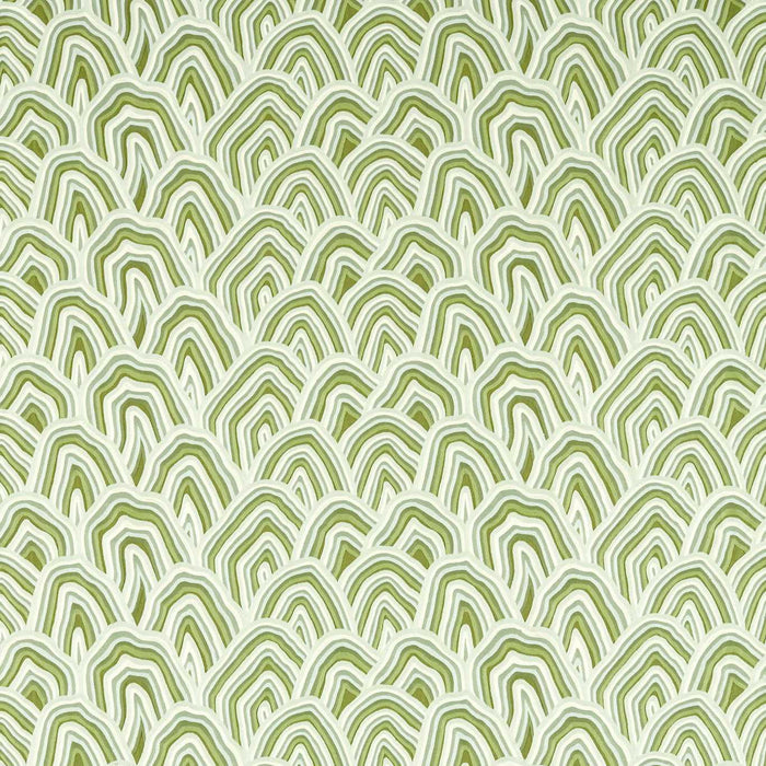 Harlequin Kumo Seaglass/Forest/Silver Willow Fabric Sample HQN3133907