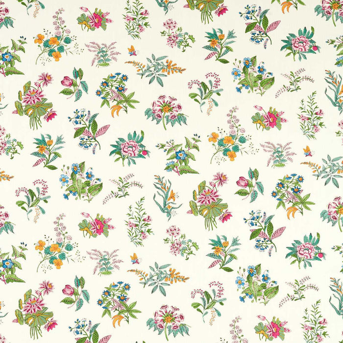 Harlequin Woodland Floral Peridot/Ruby/Pearl Fabric HSRF121173