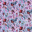 Harlequin Wonderland Floral Amethyst/Lapis/Ruby Fabric HSRF121182