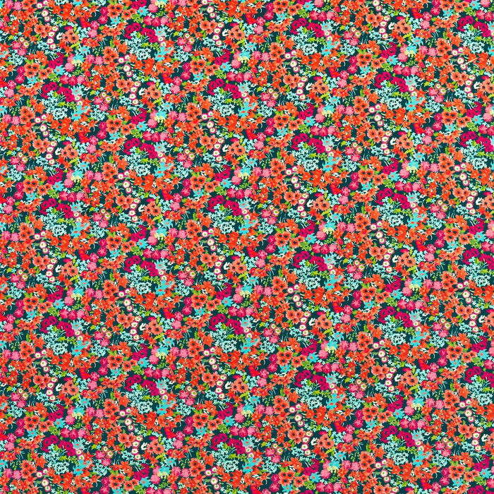 Harlequin Wildflower Meadow Carnelian/Aquamarine/Peridot Fabric HSRF121184