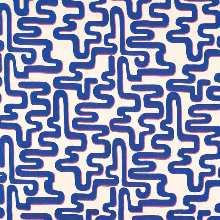 Harlequin Meander Lapis/Spinel Fabric HSRF133988