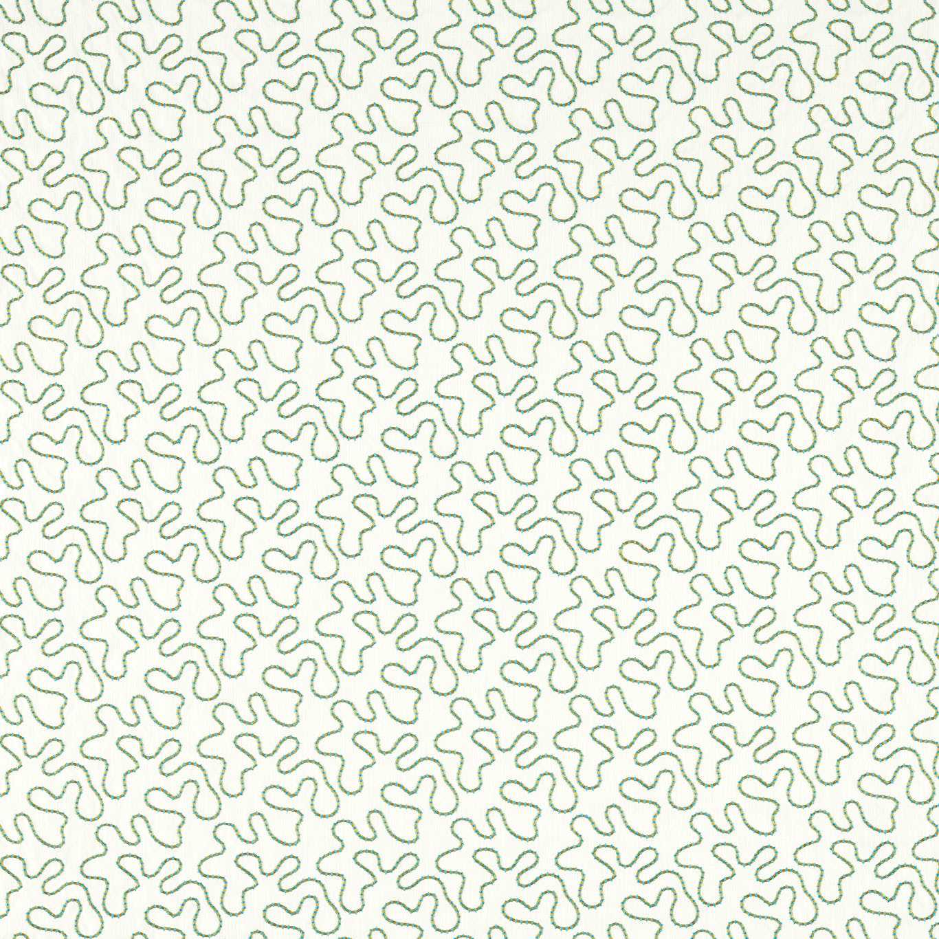 Harlequin Wiggle Peridot/Pearl Fabric Sample HSRF134003