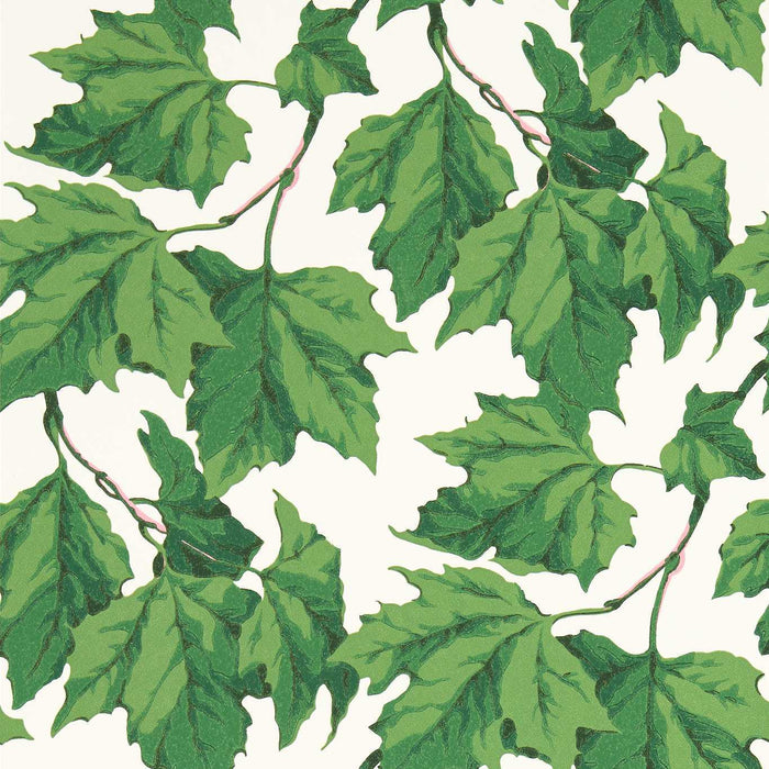 Harlequin Dappled Leaf Emerald Wallpaper Sample HSRW113045