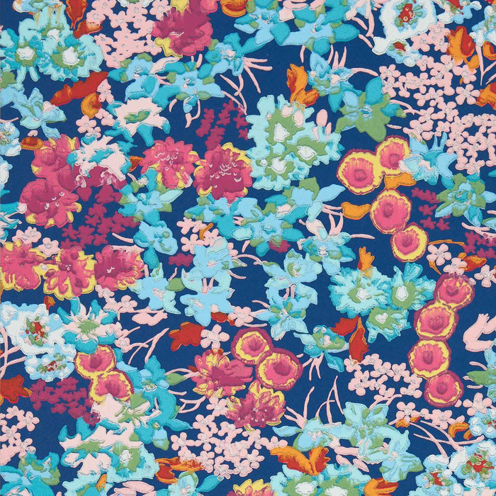 Harlequin Wildflower Meadow Lapis/Carnelian/Aquamarine Wallpaper HSRW113050