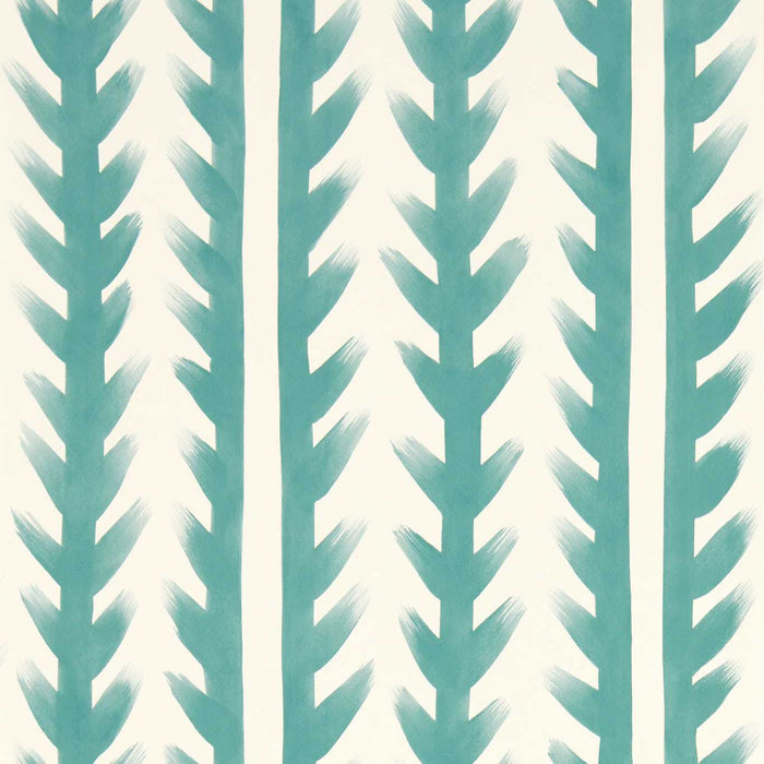 Harlequin Sticky Grass Aquamarine Wallpaper Sample HSRW113052