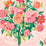 Harlequin Dahlia Bunch Rose Quartz/Spinel Wallpaper HSRW113056