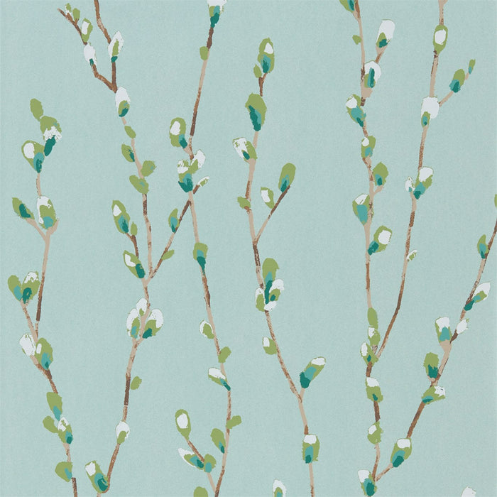 Harlequin Salice Mint/Emerald 111469 Wallpaper Sample HSTO111469