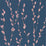 Harlequin Salice Rose/Navy 111471 Wallpaper Sample HSTO111471