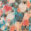 Harlequin Exuberance Coral/Turquiose 111476 Wallpaper Sample HSTO111476