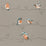 Harlequin Perisco Tangerine/Duckegg 111485 Wallpaper Sample HSTO111485