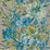 Harlequin Floreale Cornflower/Gilver 111496 Wallpaper Sample HSTO111496