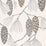 Harlequin Epitome Gliver/Silver/Chalk 111501 Wallpaper Sample HSTO111501