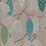 Harlequin Epitome Turquiose/Pea/Gilver 111502 Wallpaper Sample HSTO111502