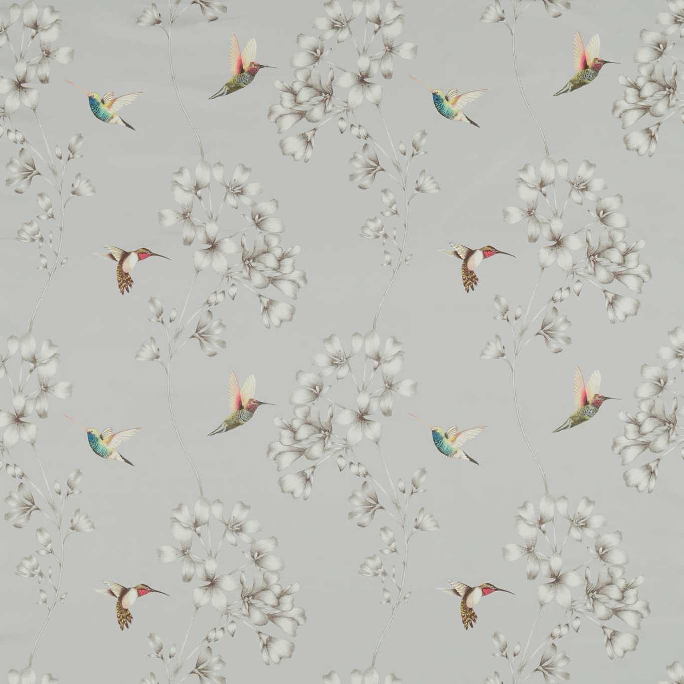 Harlequin Amazilia French Grey 120981 Fabric Sample HTEF120981