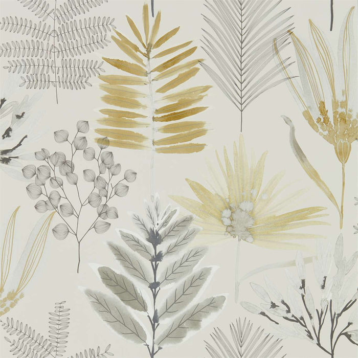 Harlequin Yasuni Ochre/Linen 111762 Wallpaper Sample HZAP111762