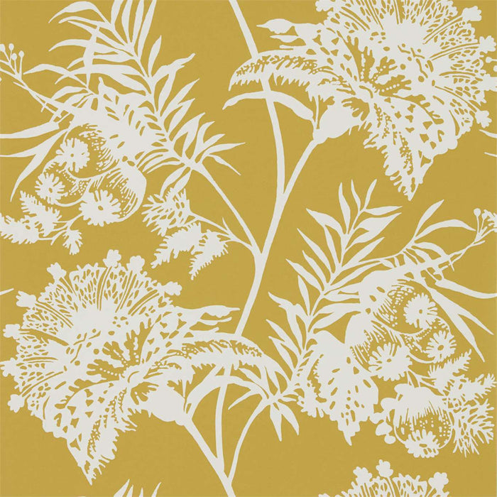 Harlequin Bavero Ochre 111764 Wallpaper Sample HZAP111764