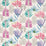 Harlequin Yasuni Cerise/Lagoon 120745 Fabric Sample HZAP120745