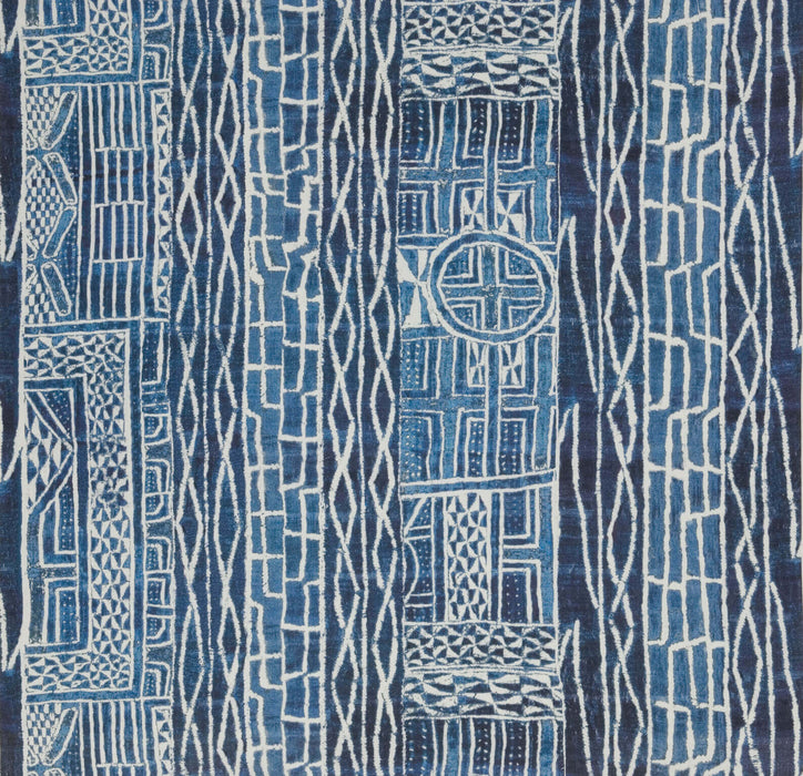 Pierre Frey Namibie Indigo Fabric Sample F2912002