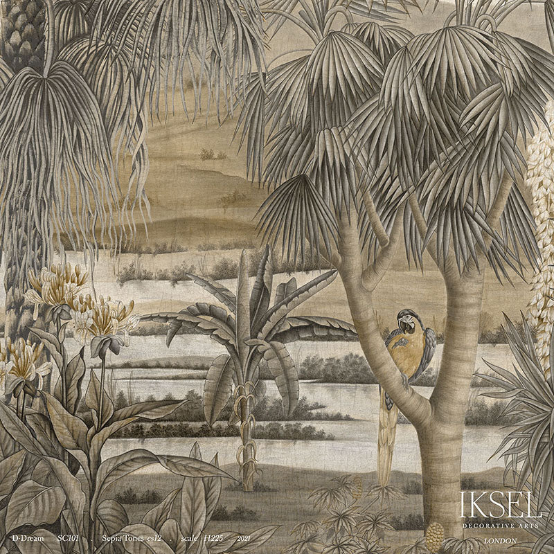 Schumacher D-Dream Sepia Tones Wallpaper IK2401