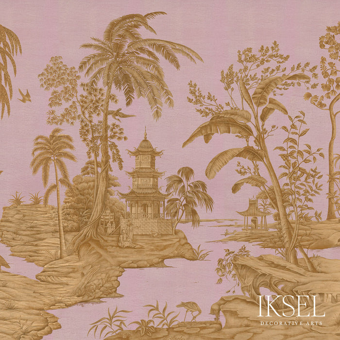 Schumacher Exotic Chinoiserie Parma Wallpaper IK2807