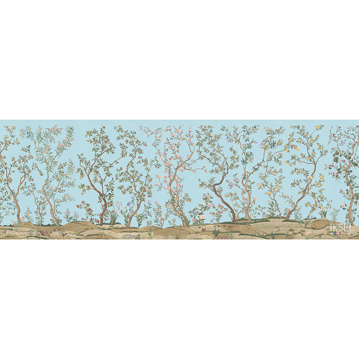 Schumacher Imperial Garden Sky Wallpaper IK3106