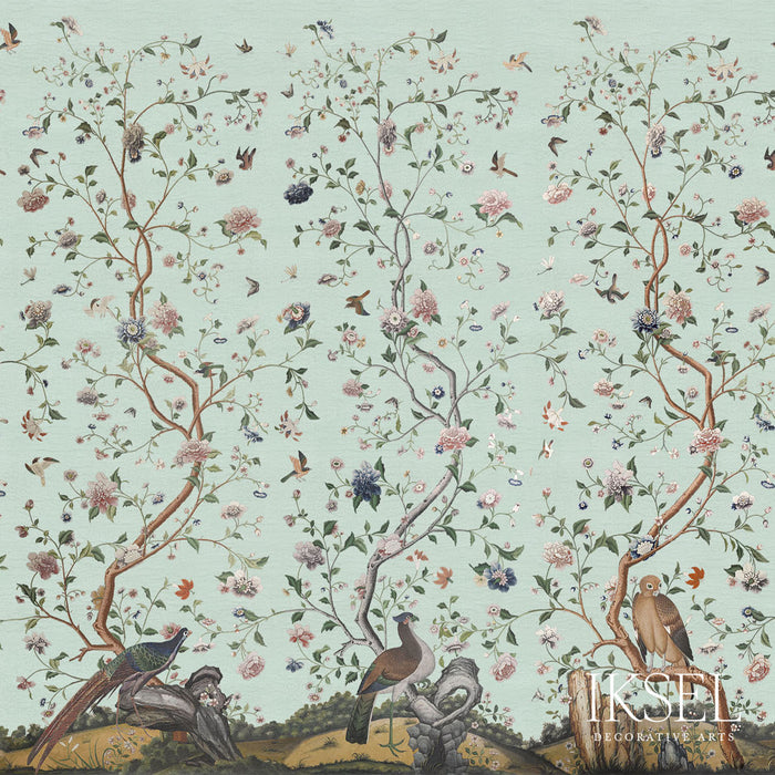 Schumacher Costermans Garden Jade Wallpaper IK4600