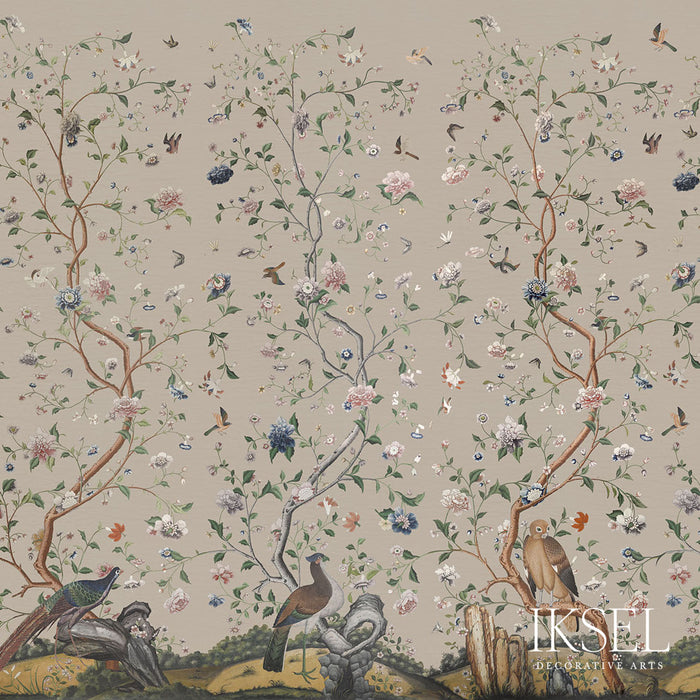 Schumacher Costermans Garden Chai Wallpaper IK4608