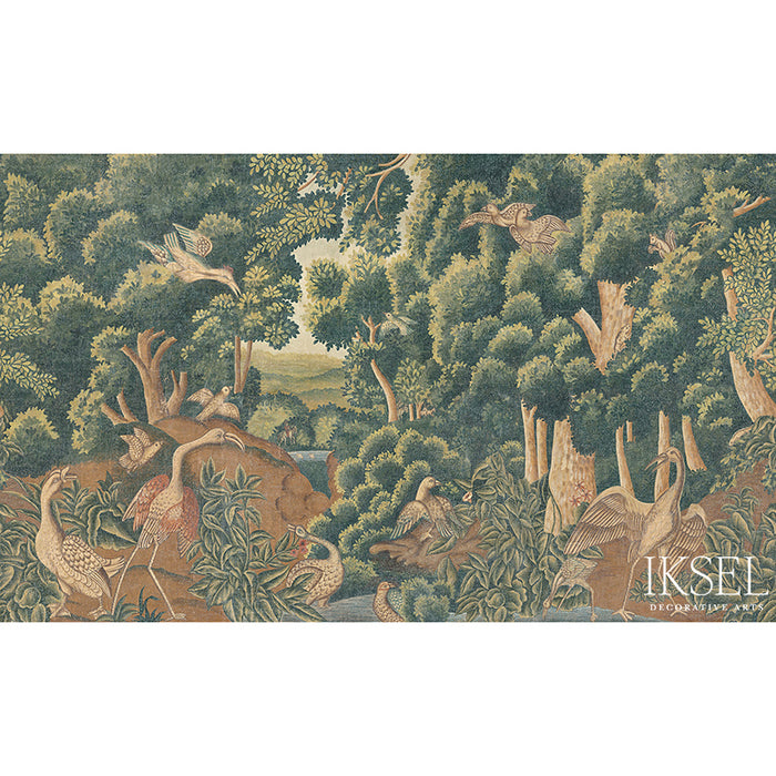 Schumacher Birds Tapestry Original Wallpaper IK6100