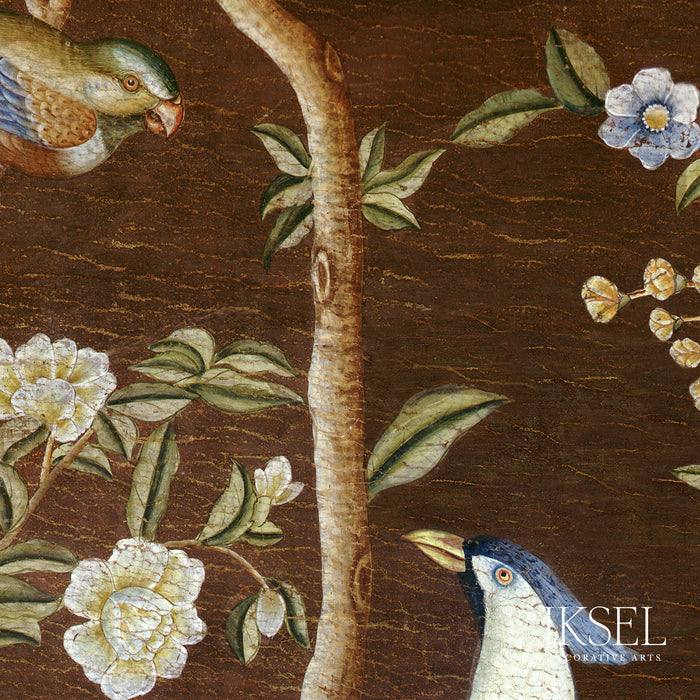 Schumacher Dutch Tree Of Life Original Wallpaper IK6900