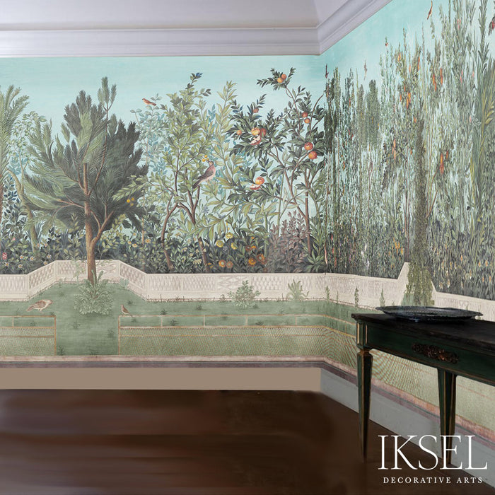 Schumacher Livia's Garden Day Wallpaper IK7001