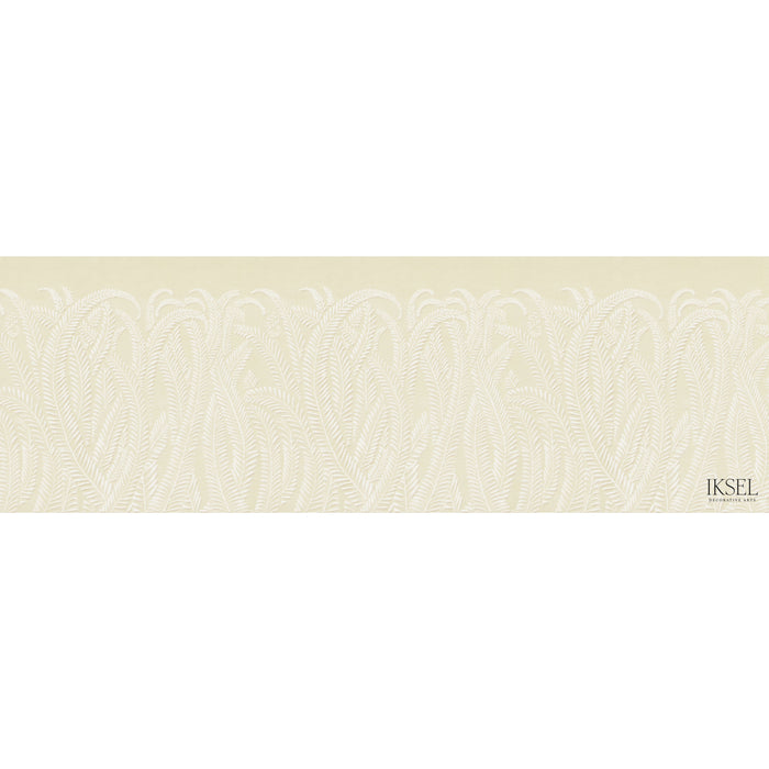 Schumacher Art Deco Fern Dune Wallpaper IK7101