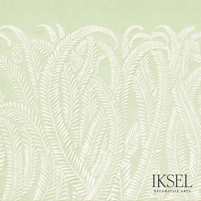 Schumacher Art Deco Fern Sea Weed Wallpaper IK7105