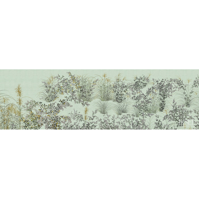 Schumacher Japanese Meadow Celery Wallpaper IK8201