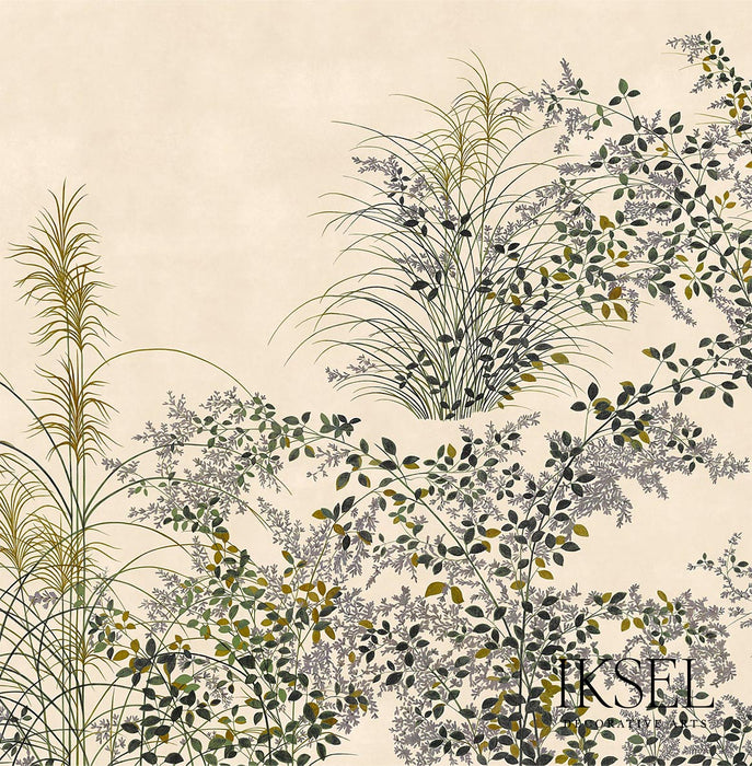 Schumacher Japanese Meadow Rice Wallpaper IK8202