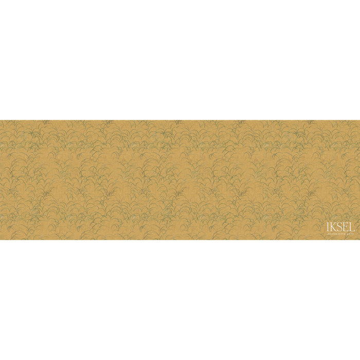 Schumacher Japanese Grass Crackled Gold Wallpaper IK8302