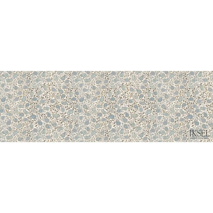 Schumacher Suzani Paisley Blues Wallpaper IK8700