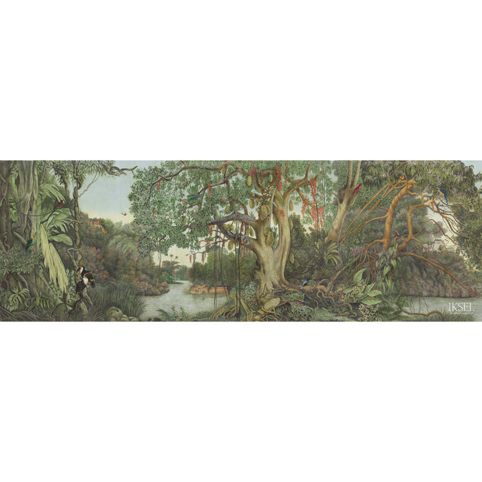 Schumacher Amazonia Multicolor Wallpaper IK9000