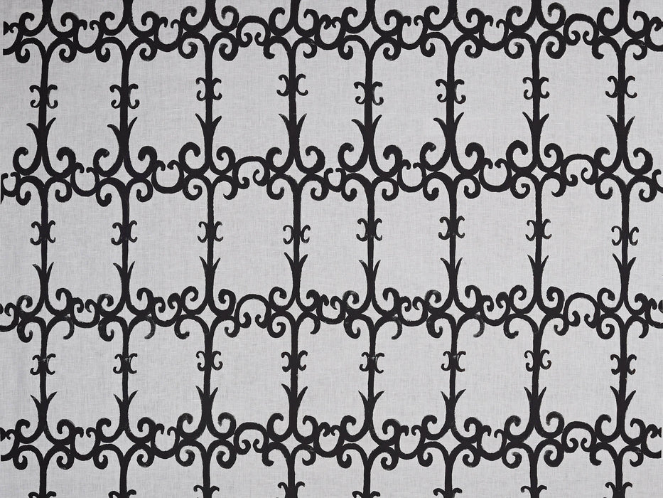 Pierre Frey Uzes Fusain Fabric F3537001