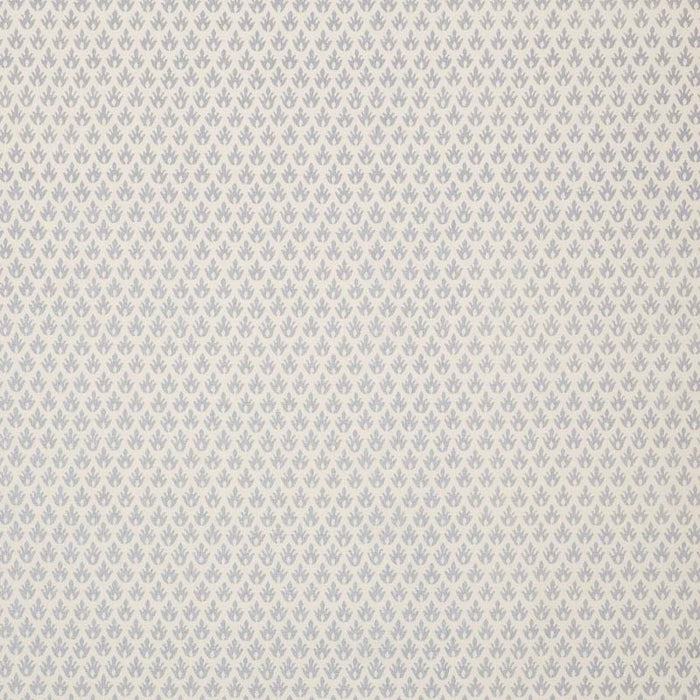 Quadrille Isabella On Tinted Linen Metallic Silver Fabric 304160F-MSIL