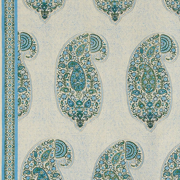 Peter Dunham Isfahan Blue/Green Fabric Sample 111SFA03