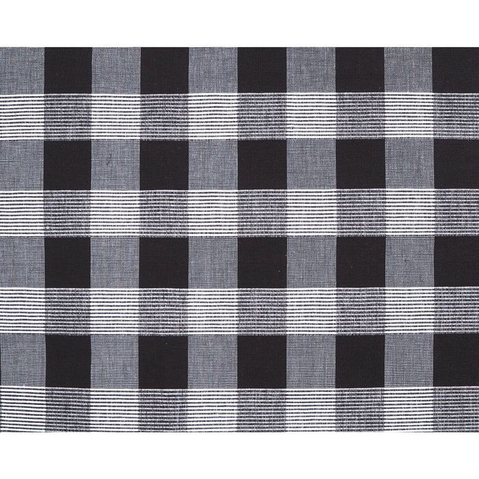 Brunschwig & Fils Siam Sq Cotton Ebony Fabric Sample JAG-50061.881.0