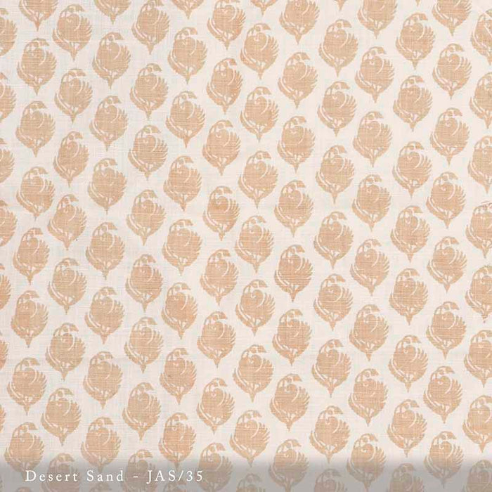 Lisa Fine Jaisalmer Desert Sand Fabric Sample JAS-35