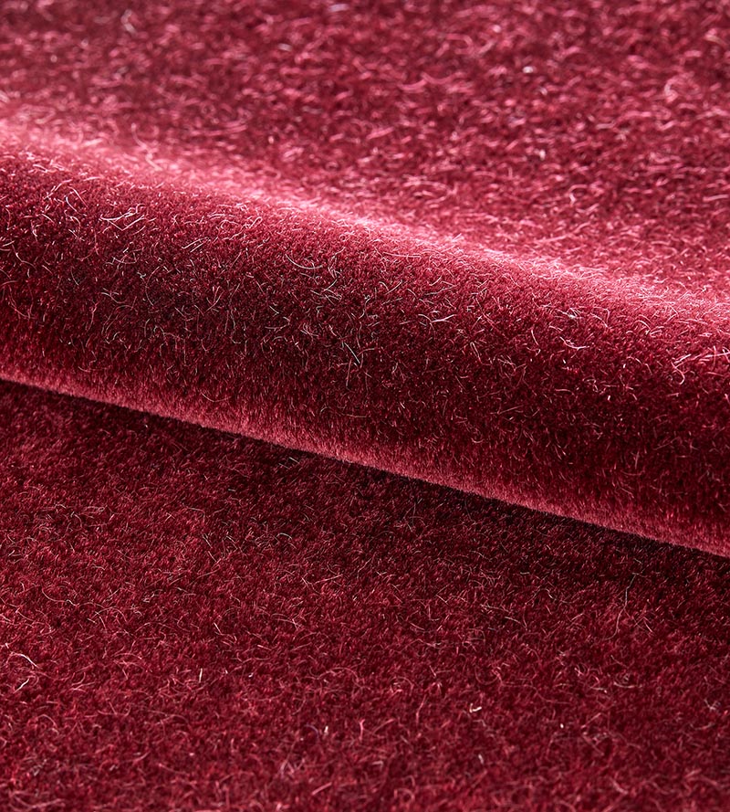 Old World Weavers Neva Mohair Pomegranate Fabric Sample JB 04358216