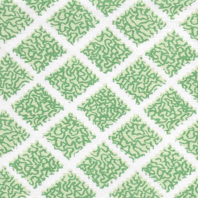 Quadrille Shanghai Multi Greens Fabric Sample JF01000-04