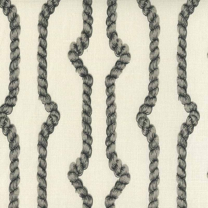 Quadrille Regency Ropes Multi Gray Fabric Sample JF01010-08TLC